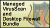 McAfee Managed VirusScan & Desktop Firewall-Bundle